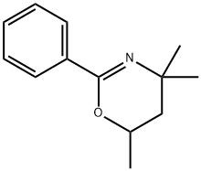 5,6-DIHYDRO-2-PHENYL-4,4,6-TRIMETHYL-1,3(4H)-OXAZINE Structure