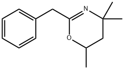 2-BENZYL-5,6-DIHYDRO-4,4,6-TRIMETHYL-1,3(4H)-OXAZINE|2-BENZYL-4,4,6-TRIMETHYL-5,6-DIHYDRO-4H-(1,3)OXAZINE