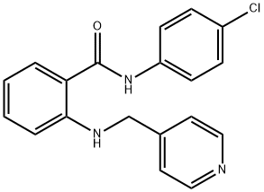 N-(4-CHLOROPHENYL)-2-[(PYRIDIN-4-YLMETHYL)AMINO]BENZAMIDE