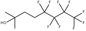 2-METHYL-4-PERFLUOROHEXYL-2-BUTANOL Structure