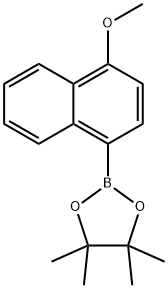 4-甲氧基萘-1-基硼酸频哪醇酯, 269410-16-4, 结构式