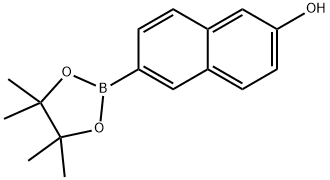 6-羟基萘-2-硼酸频哪醇酯,269410-21-1,结构式