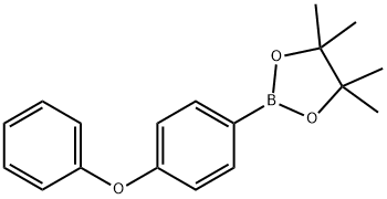 Эфир пинакола феноксифенил-4-бороновой кислоты структура