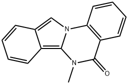 6-METHYL-6H-ISOINDOLO[2,1-A]QUINAZOLIN-5-ONE Struktur