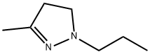 3-Methyl-1-propyl-2-pyrazoline,26964-49-8,结构式