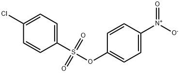 1-chloro-4-(4-nitrophenoxy)sulfonyl-benzene 化学構造式
