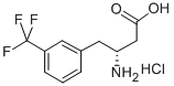 269726-73-0 (R)-3-アミノ-4-(3-トリフルオロメチルフェニル)ブタン酸塩酸塩