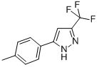 3-(TRIFLUOROMETHYL)-5-P-TOLYL-1H-PYRAZOLE Struktur