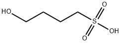 1-Butanesulfonic acid, 4-hydroxy- Structure