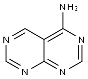 4-氨基嘧啶并[4,5-D]嘧啶,26979-05-5,结构式