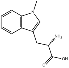 1-METHYL-DL-TRYPTOPHAN Structure