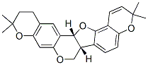 (6bR,14bR)-6b,12,13,14b-Tetrahydro-3,3,11,11-tetramethyl-3H,7H,11H-[1]benzopyrano[6',5':4,5]furo[3,2-c]pyrano[3,2-g][1]benzopyran Structure