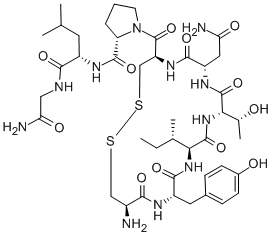 4-(L-苏氨酸)缩宫素,26995-91-5,结构式