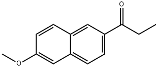 6-Methoxy-2-Acetyl Naphthalene Structure