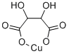 (2R,3R)-2,3-ジヒドロキシブタン二酸/銅(II),(1:x) 化学構造式