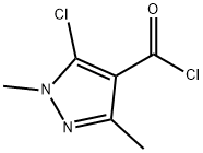 1H-Pyrazole-4-carbonylchloride,5-chloro-1,3-dimethyl-(9CI) Structure