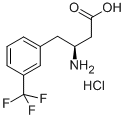 (S)-3-AMINO-4-(3-TRIFLUOROMETHYLPHENYL)BUTANOIC ACID HYDROCHLORIDE price.