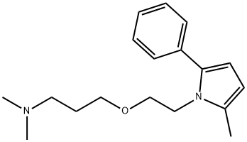 1-[2-[3-(Dimethylamino)propoxy]ethyl]-2-methyl-5-phenyl-1H-pyrrole|