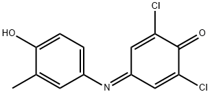 2,6-ジクロロフェノールインド-o-クレゾール ナトリウム 化学構造式