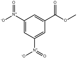 Methyl 3,5-dinitrobenzoate Struktur