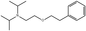 Bis(1-methylethyl)(2-phenethyloxyethyl)amine,27021-43-8,结构式