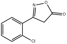3-(2-氯苯基)-5(4H)-异噁唑酮,27025-73-6,结构式