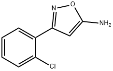 3-(2-CHLORO-PHENYL)-ISOXAZOL-5-YLAMINE Structure