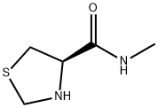 4-Thiazolidinecarboxamide,N-methyl-,(4R)-(9CI) Struktur