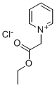 1-(ETHOXYCARBONYLMETHYL)PYRIDINIUM CHLORIDE Struktur