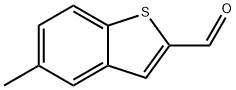 5-METHYL-1-BENZOTHIOPHENE-2-CARBALDEHYDE Structure