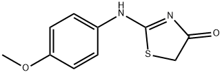 2-(4-METHOXY-PHENYLAMINO)-THIAZOL-4-ONE Structure