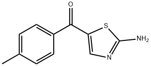 (2-AMINO-THIAZOL-5-YL)-P-TOLYL-METHANONE Structure