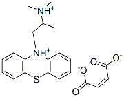 [10-[2-(dimethylammonio)propyl]-10H-phenothiazinium] maleate Structure