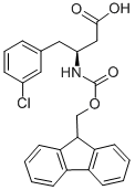 FMOC-(S)-3-AMINO-4-(3-CHLORO-PHENYL)-BUTYRIC ACID