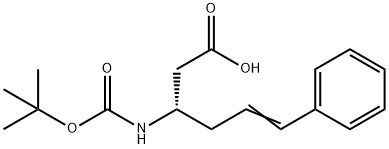 270596-44-6 BOC-(S)-3-アミノ-6-フェニル-5-ヘキセン酸
