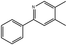 4,5-Dimethyl-2-phenylpyridine Struktur
