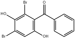 2,4-Dibromo-3,6-dihydroxybenzophenone,27065-46-9,结构式
