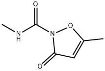 2(3H)-Isoxazolecarboxamide,  N,5-dimethyl-3-oxo- Struktur