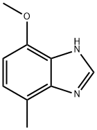 Benzimidazole, 4-methoxy-7-methyl- (8CI) Struktur