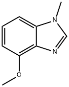 Benzimidazole, 4-methoxy-1-methyl- (8CI) Struktur