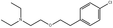 2-[2-(4-chlorophenyl)ethoxy]-N,N-diethyl-ethanamine|