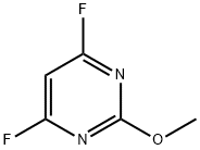 Pyrimidine, 4,6-difluoro-2-methoxy- (8CI,9CI) 化学構造式