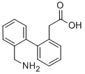 2'-(AMINOMETHYL)-BIPHENYL-2-ACETIC ACID,270927-48-5,结构式