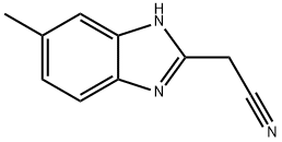 1H-Benzimidazole-2-acetonitrile,5-methyl-(9CI) Struktur