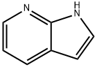 1H-ピロロ[2,3-b]ピリジン 化学構造式