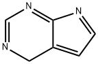 4H-吡咯并[2,3-D]嘧啶, 271-68-1, 结构式