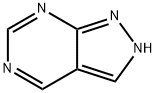2H-吡唑并[3,4-D]嘧啶, 271-78-3, 结构式