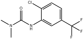 3-[2-chloro-5-(trifluoromethyl)phenyl]-1,1-dimethylurea  Structure