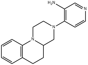 4-(2,3,4,4a,5,6-Hexahydro-1H-pyrazino[1,2-a]quinolin-3-yl)pyridin-3-amine Structure