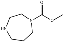 甲基 1,4-重氮基庚环-1-甲酸基酯 结构式